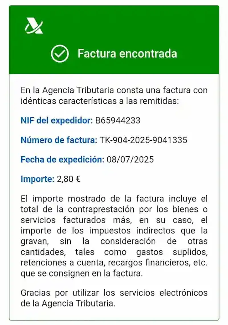 Factura siendo impresa en panadería